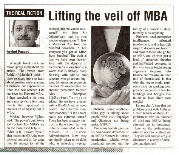 2012_09_03_The Education Post_Lifting the veil off MBA