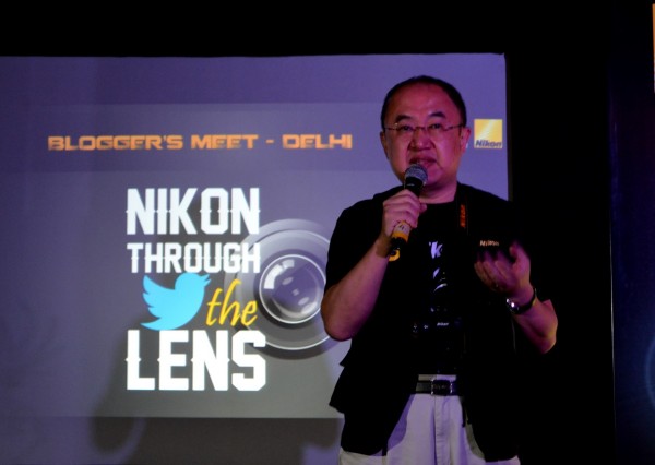Loved hearing what Hiroshi Takashina of Nikon had to say...