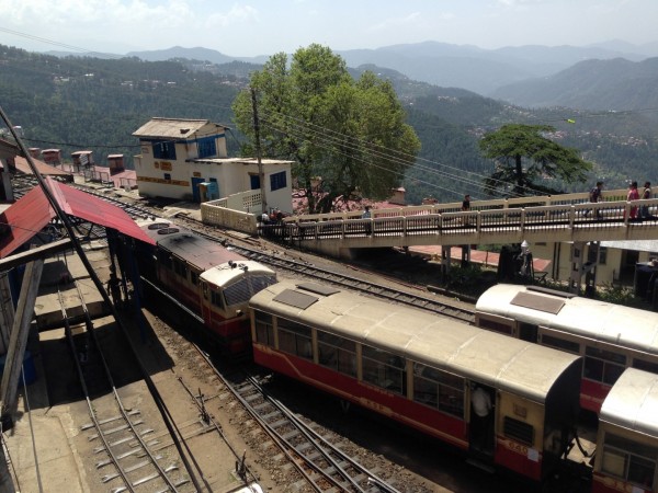 Shimla station from the top!