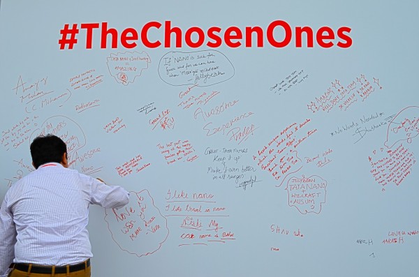 #TheChosenOnes express their thoughts on the 'thought board'