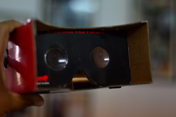 Cardboard VR kit... the cheaper alternative but not as immersive as the Samsung Gear VR