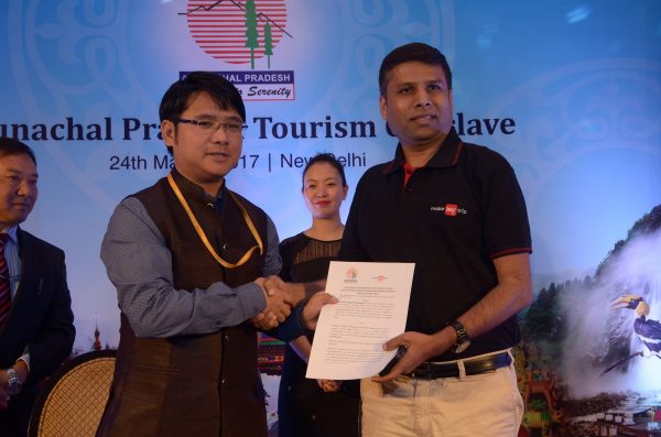 Shri Joram Beda, Tourism Secretary, Govt of Arunachal Pradesh & Sushil 