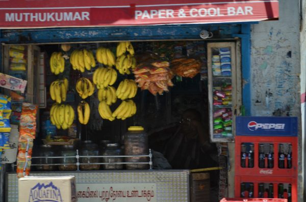 Yellow Chennai_bananas in shop