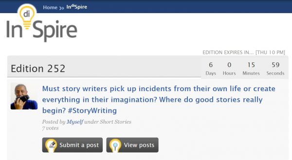 #StoryWriting #indispire #indiblogger