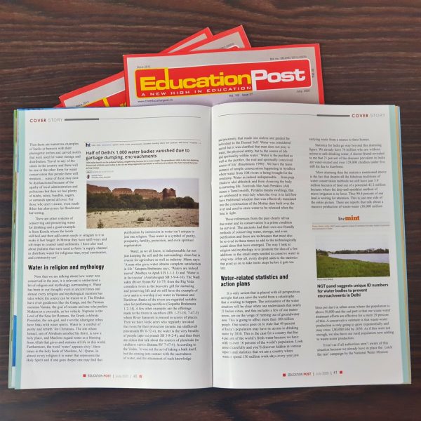 Water – small steps, big results - education post July 2020 issue - cover story - 02