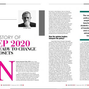 The story of NEP 2020 is ready to change mindsets