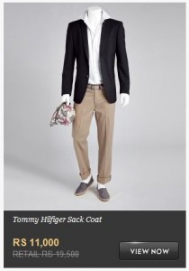 Qvendo_Tommy Hilfiger Sack Coat 