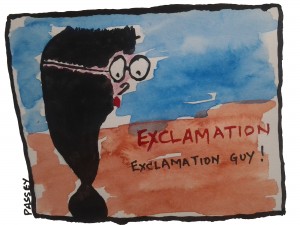 Exclamation guy! - Exclamation hair