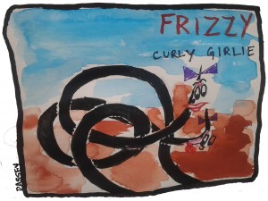 Curly girlie - Frizzy hair