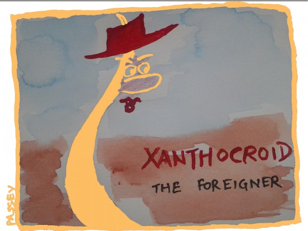 The foreigner - Xanthocroid hair