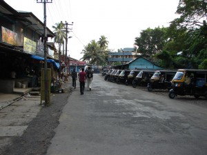 Bamboo Flat - one small stretch of the market