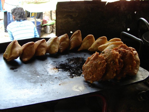 Bamboo Flat - The vadas that we had with the special tea there