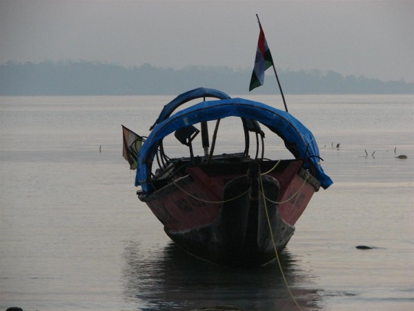 Early morning.. much before sunrise... the calm sea on the East side of Havelock Island