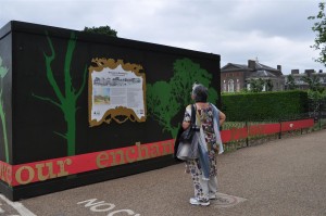 Entry to the Kensington Palace, London