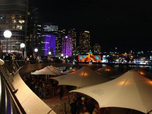 See the Vivid Light Show effects on the Sydney buildings... and you'll experience a fraction of the mesmerizing display that I saw!