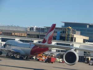 Wings, propellers, and tails are all that you see for a while...