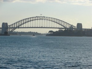 The harbour bridge is an iconic structure that the world connects with Sydney!