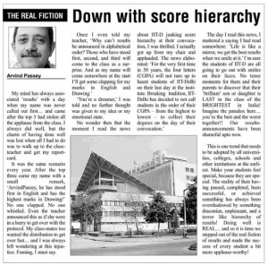 The Education Post_ 20 August 2012_Down with score hierarchy