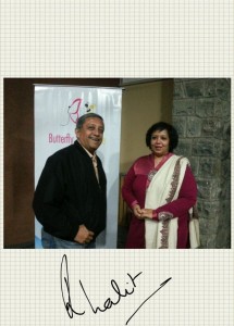 With Ritu Lalit who agreed that the Note 2 was really incredible!