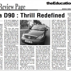 Vista D90: Thrill Redefined