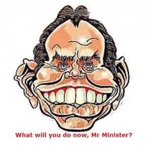 What will you do now, Mr Minister