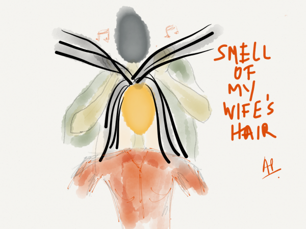 The smell of my wife’s hair