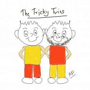 The tricky twins!