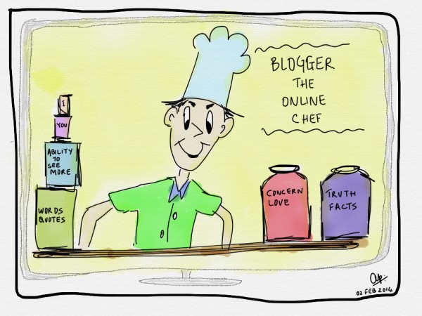 Blogger - the online chef