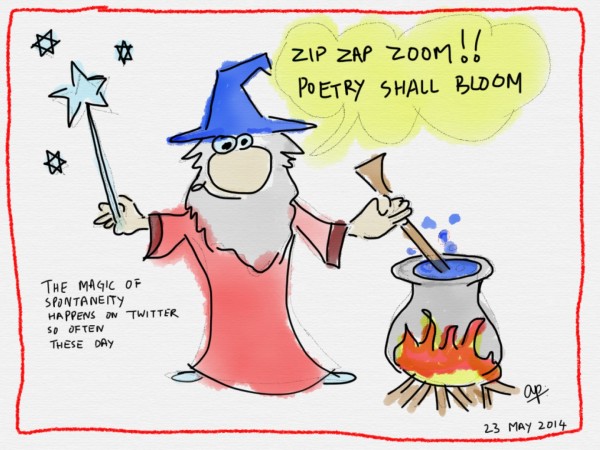 Twitter has produced a lot of spontaneous poetry wizards!