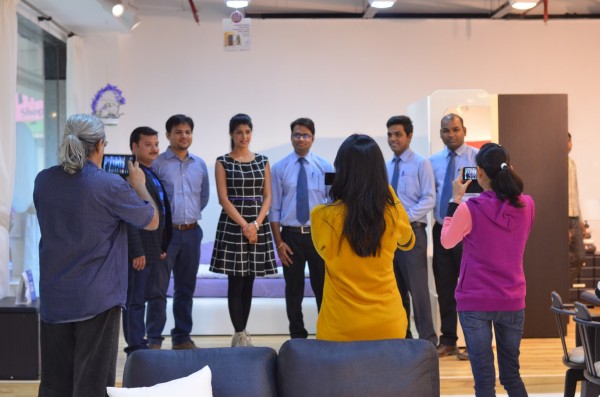 At Godrej it is involved teamwork serving every customer...