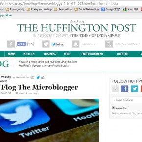 Flog the micro-blogger