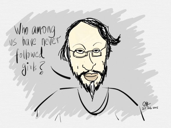 Has Dr Pachauri imagined well...? Sketch by Arvind Passey