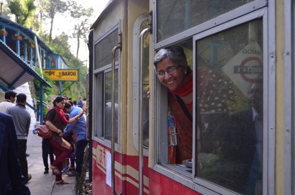 This hill passenger train does bring out smiles and joy!