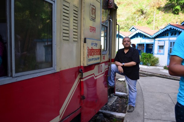 Shivalik Express from Kalka to Shimla... at Barog