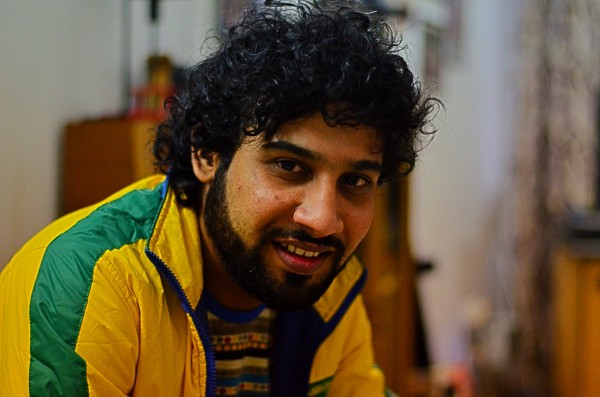 Nitin Soni... the curly poet