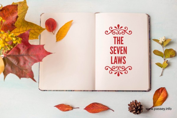 The Seven laws. Published in Poetry Society (India) Anthology.