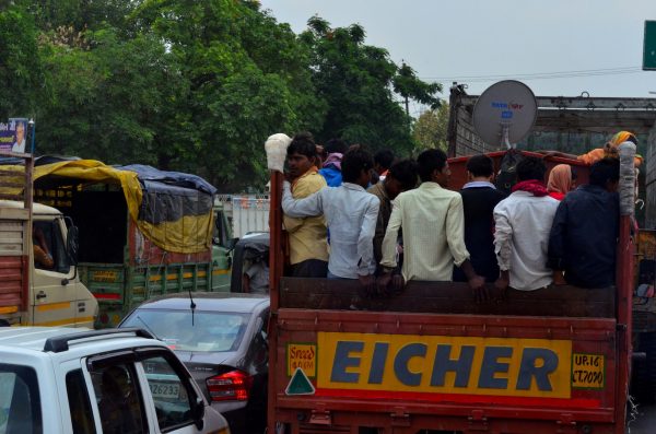 #TheRoyalReuvenation Journey to Namah Resorts. TataSky on a truck...