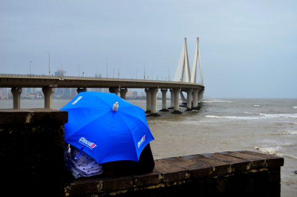 On Cloud 9 and under an umbrella in Mumbai