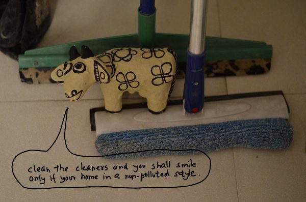 The moo-rap of an artsy cow_of cleaning devices