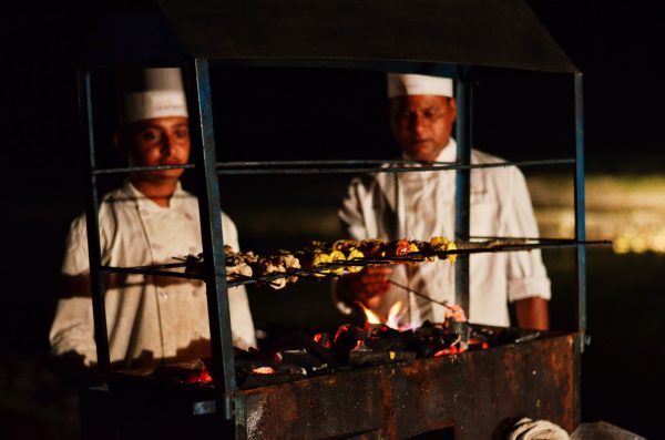 Experience_The barbecue by the river. #TCBG_Trips #GajRetreat 