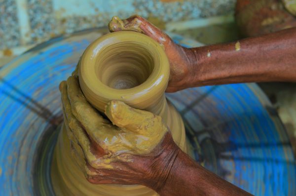 Experience_pottery making. #TCBG_Trips #GajRetreat 