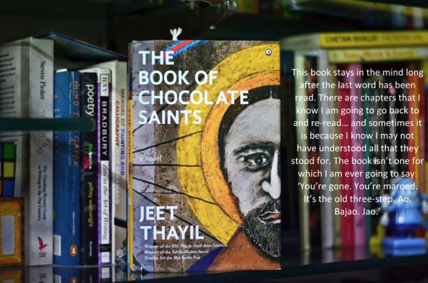 The Book of Chocolate Saints_Jeet Thayil_Aleph Book Company_with quote