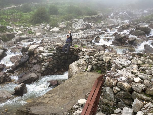 LaxmanGanga rushing down from the Hemkund Lake