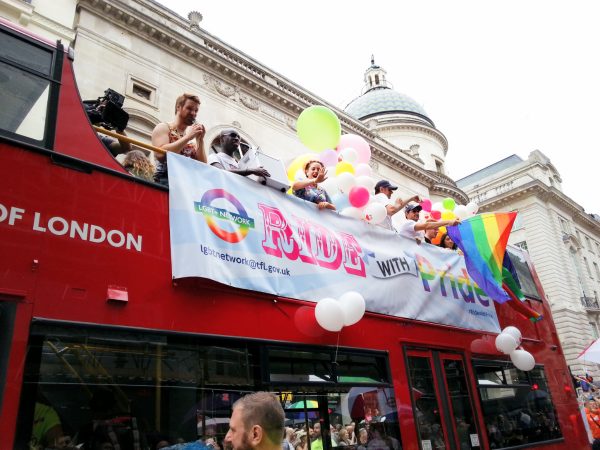 London Pride 2014_Gay Parade_yes, ride with pride