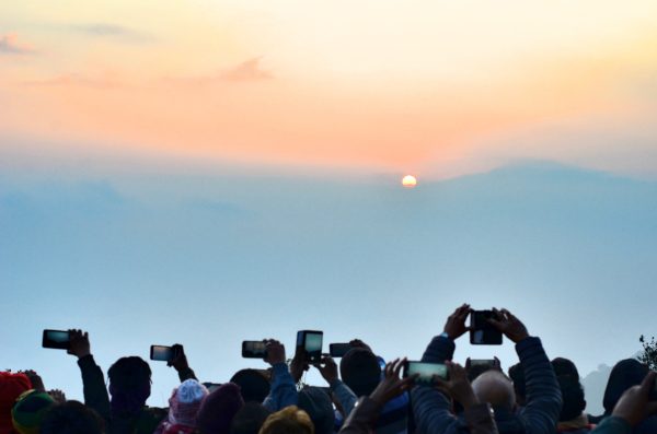 Darjeeling 2018_the sunrise on Tiger Hill