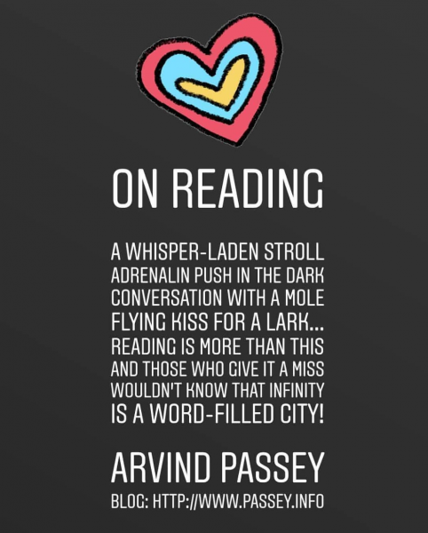 On Reading. A poem. #poetry