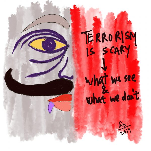 Terrorism is scary - what we see and what we dont