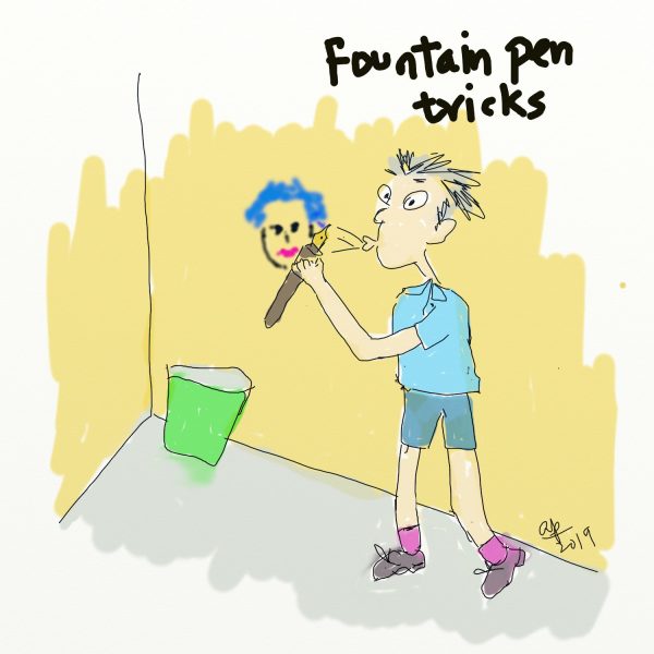 Fountain pen tricks_blowart