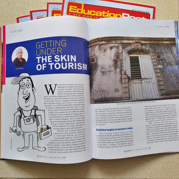 The Education Post_September 2019_cover story_Getting under the skin of tourism_01