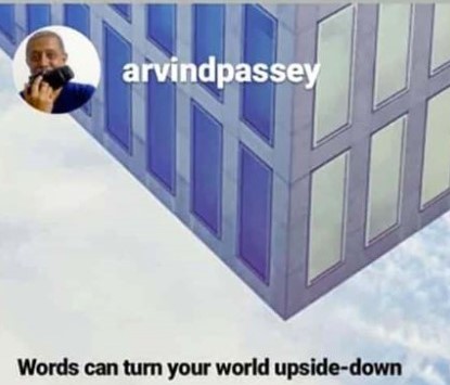 Words can turn your world upside-down